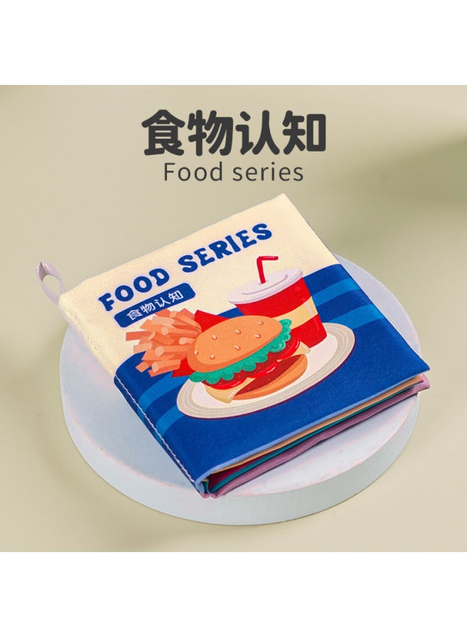 Cloth Book Baby Tear Book Can Bite 0-1 Years Old Tear Cloth Book Early Education Cognitive Educational Toys - Image 1